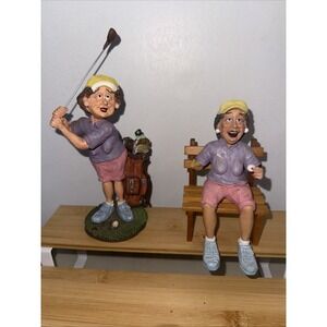 Russ Doug Harris #100695 "Caution: Woman Driver..." Figurine And TLC "May Bell"